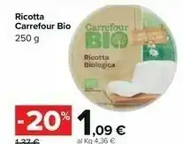 Carrefour Market Carrefour Ricotta offerta