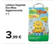 Eco Miao Lettiera Vegetale Agglomerante