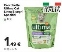 Ultima Crocchette Cat Linea Bisogni Specifici