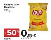 Carrefour Market Lay's Patatine Classiche offerta