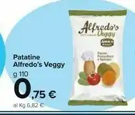 Carrefour Market Patatine Alfredo's Veggy offerta