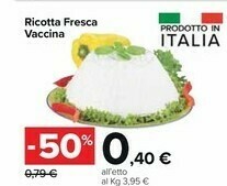 Carrefour Market Ricotta Fresca Vaccina offerta