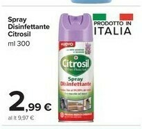 Carrefour Market Citrosil Spray Disinfettante offerta