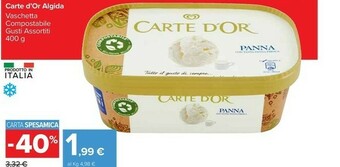 Algida Carte D'Or Panna 400 G(ml)