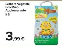 Eco Miao Lettiera Vegetale Agglomerante