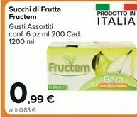 Carrefour Market Fructem Succo E Polpa Di Pera 1200 G(ml) offerta