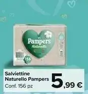 Carrefour Market Pampers Naturello Salviettine offerta