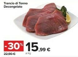 Carrefour Market Trancio Di Tonno Decongelato offerta
