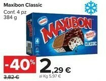 Carrefour Market Nestle Maxibon Classic offerta