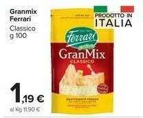 Ferrari Granmix Cucina Grattugiato Fresco 100 G(ml)
