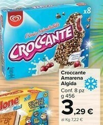Carrefour Market Algida Croccante Amarena offerta