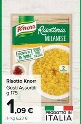 Carrefour Market Knorr Risotto offerta