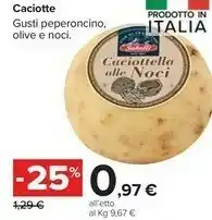 Carrefour Market Sabelli Caciotta offerta