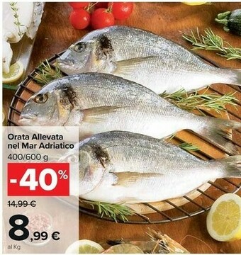 Carrefour Market Orata Allevata Nel Mar Adriatico offerta