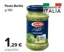 Carrefour Market Barilla Pesto Alla Genovese offerta