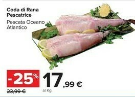 Carrefour Market Coda Di Rana Pescatrice offerta