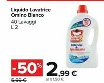 Carrefour Omino Bianco Liquido Lavatrice offerta