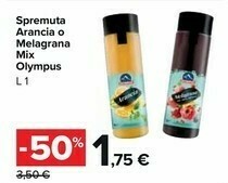 Carrefour Olympus Spremuta Arancia offerta