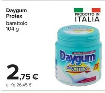 Daygum Protex Barattolo 104 G