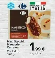 Carrefour Carrefour Maxi Stecchi Mandorle offerta