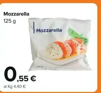 Carrefour Mozzarella 125 G offerta