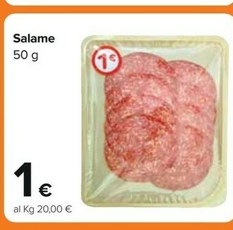 Carrefour Salame 50 G offerta