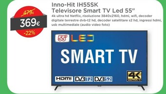 DPiù Tv led 32 offerta