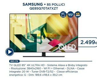 Esselunga Samsung Tv offerta