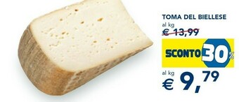 Esselunga Esselunga Toma Del Billese offerta