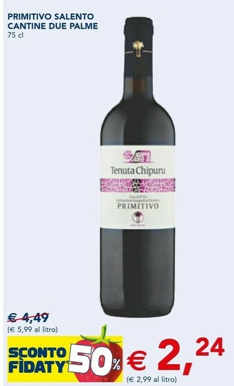 Esselunga Cantinè Vino offerta
