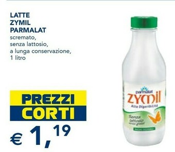Esselunga Parmalat Latte parzialmente scremato offerta
