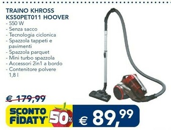 Hoover Traino Khross Ks50pet011