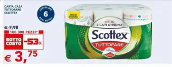 Esselunga Scottex Carta Casa offerta
