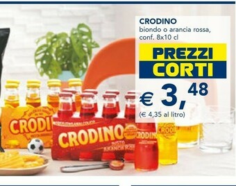 Esselunga Crodino Biondo O Arancia Rossa offerta