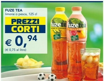Fuze tea Limone Con Una Nota Di Lemongrass 1250 G(ml)