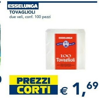 Esselunga Esselunga Tovaglioli offerta