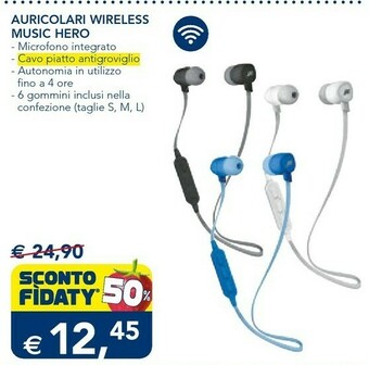 Esselunga Hero Auricolari Wireless Music offerta
