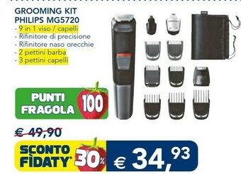 Esselunga Philips Grooming Kit Mg5720 offerta