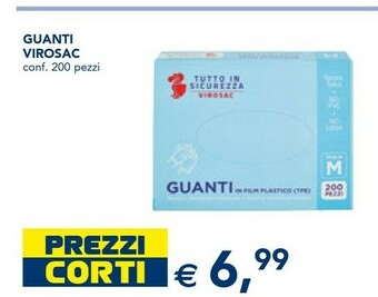 Esselunga Virosac Guanti offerta
