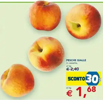 Esselunga Esselunga Pesche Gialle offerta