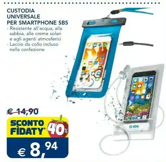 Sbs Custodia Universale Per Smartphone