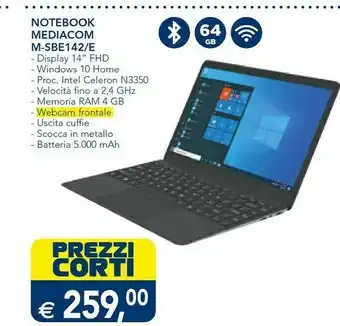 Mediacom Notebook M-sbe1422