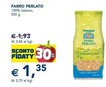Esselunga - Farro Perlato Biologico 500 G(ml)