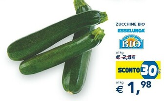 Esselunga Zucchine offerta