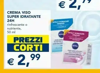 Esselunga Nivea Crema Viso Super Idratante offerta