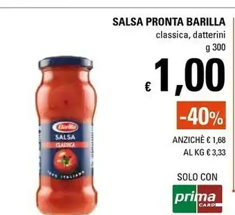 Basko Barilla Passata di pomodoro offerta