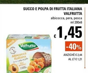 Valfrutta Succhi di frutta