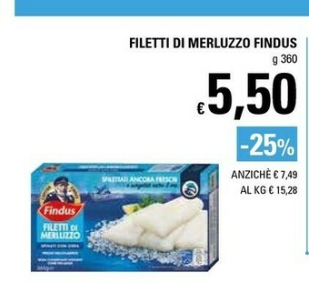 Findus Filetti di merluzzo