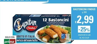 Basko Findus Bastoncini offerta