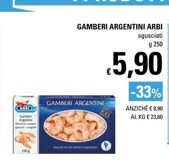 Basko Arbi Gamberi offerta